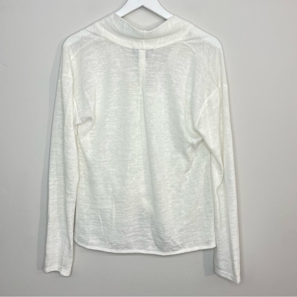 SANCTUARY White Knot Interested Long Sleeve Knit Top Size Medium - Picture 5 of 5